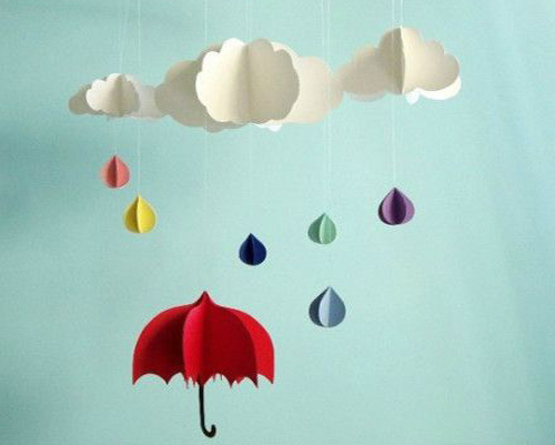 猜成语手撑的伞上三个雨滴_雨滴落到伞上的图片(2)