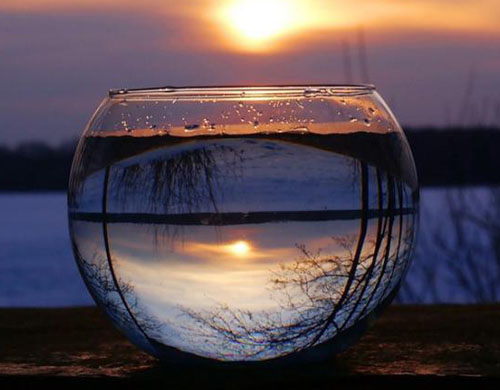 玻璃空间图片 玻璃中的唯美世界
